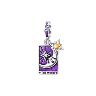The Moon Tarot Card Charm