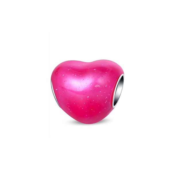 Pink Heart Charm