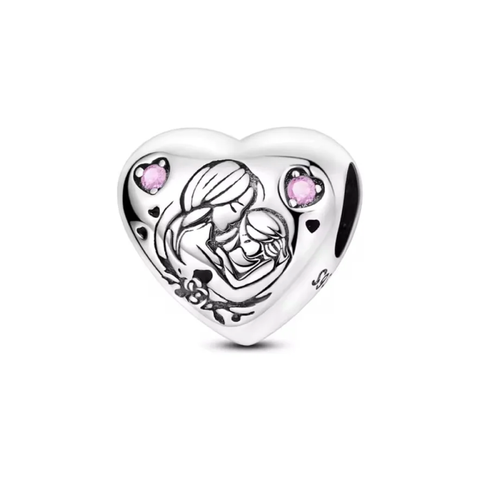 Love Mom and Daughter Charm