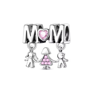 Mother and Children Charm