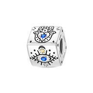 Hamsa Hand Dice Charm