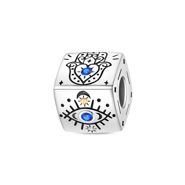 Hamsa Hand Dice Charm