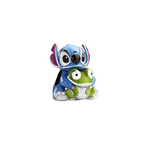 Stitch & Frog Charm
