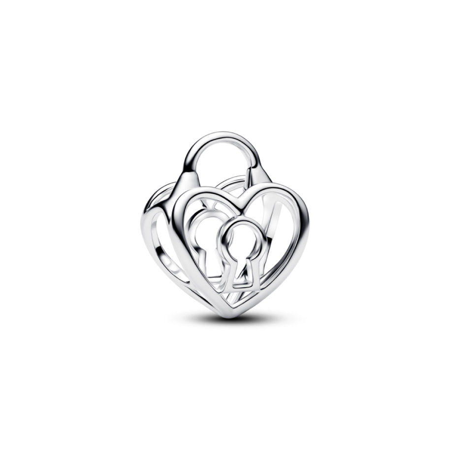 Mini Heart Lock Charm