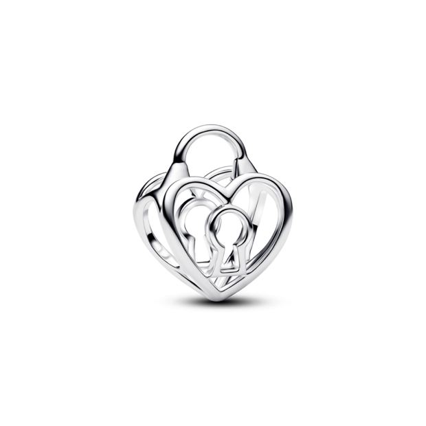 Mini Heart Lock Charm