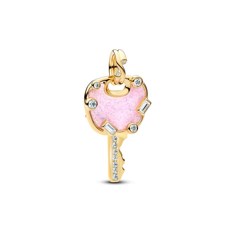 Pink Love Key Charm