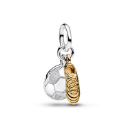 Ball Soccer Shoe Charm