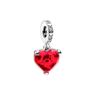 MM Kiss Heart Charm