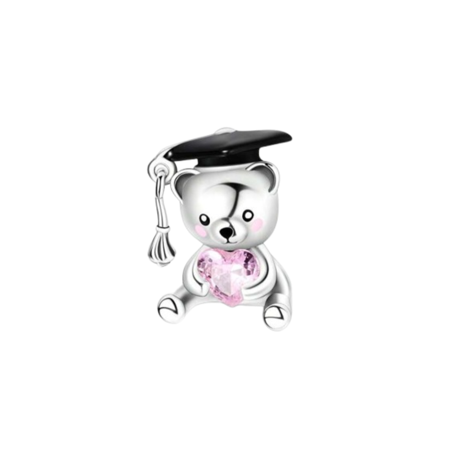 Graduation Bear Charm