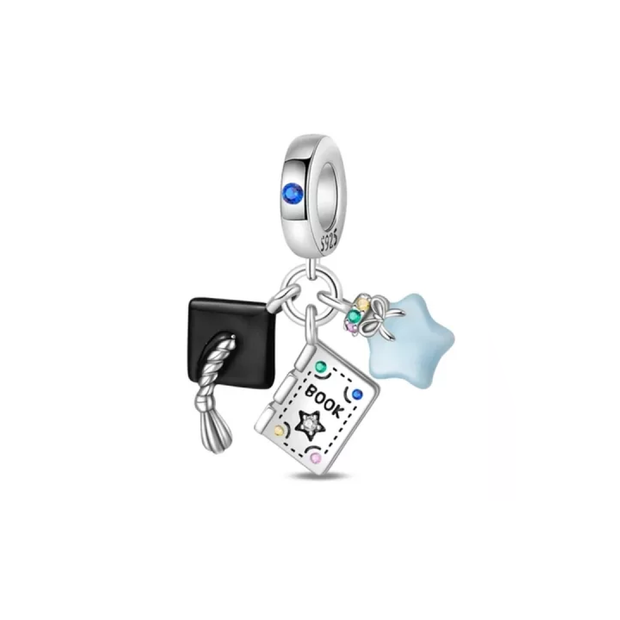 Graduation Book Charm