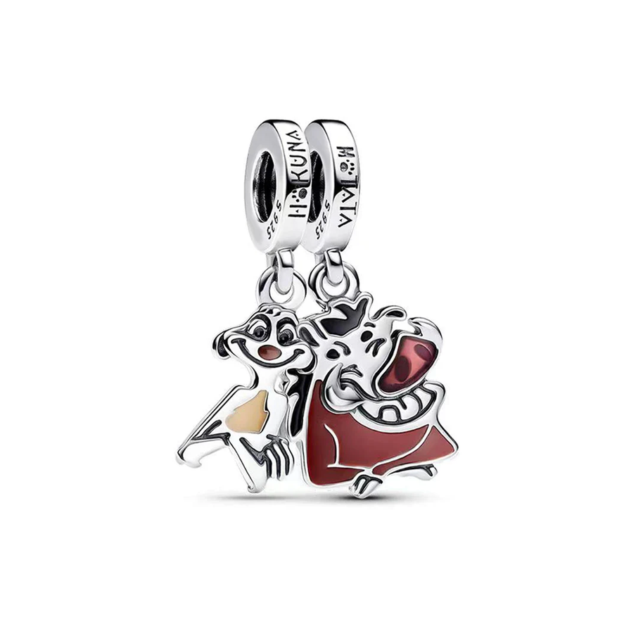 Timon and Pumbaa Split Charm